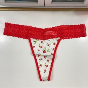 Victoria’s Secret Lace waist thong. NWT. L